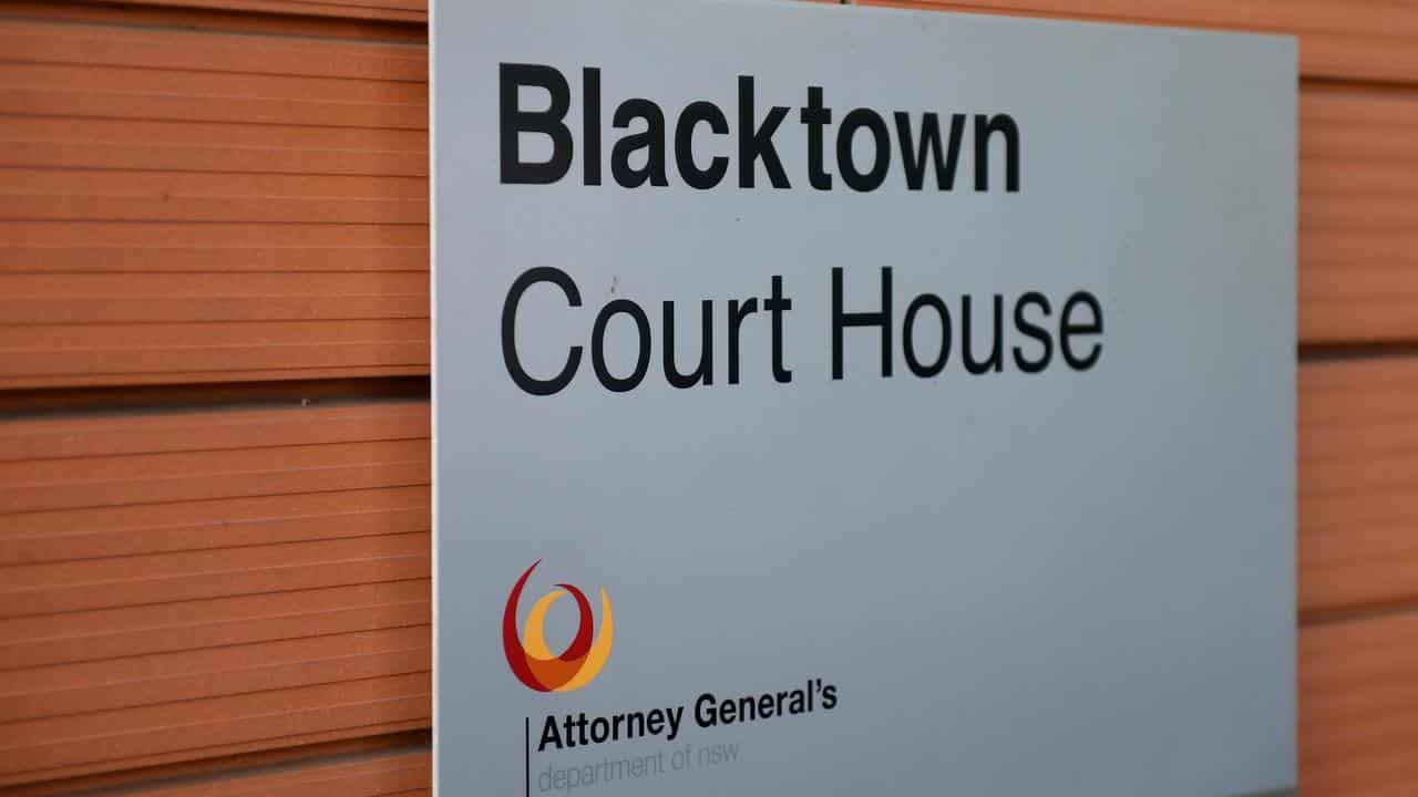 Signage for Blacktown Court House (file image)