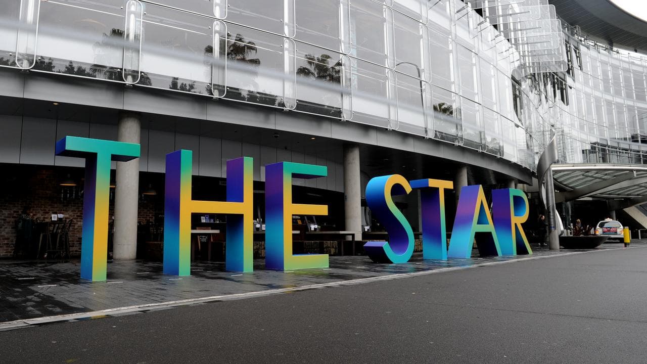 Signage outside the Star Casino in Sydney (file image)