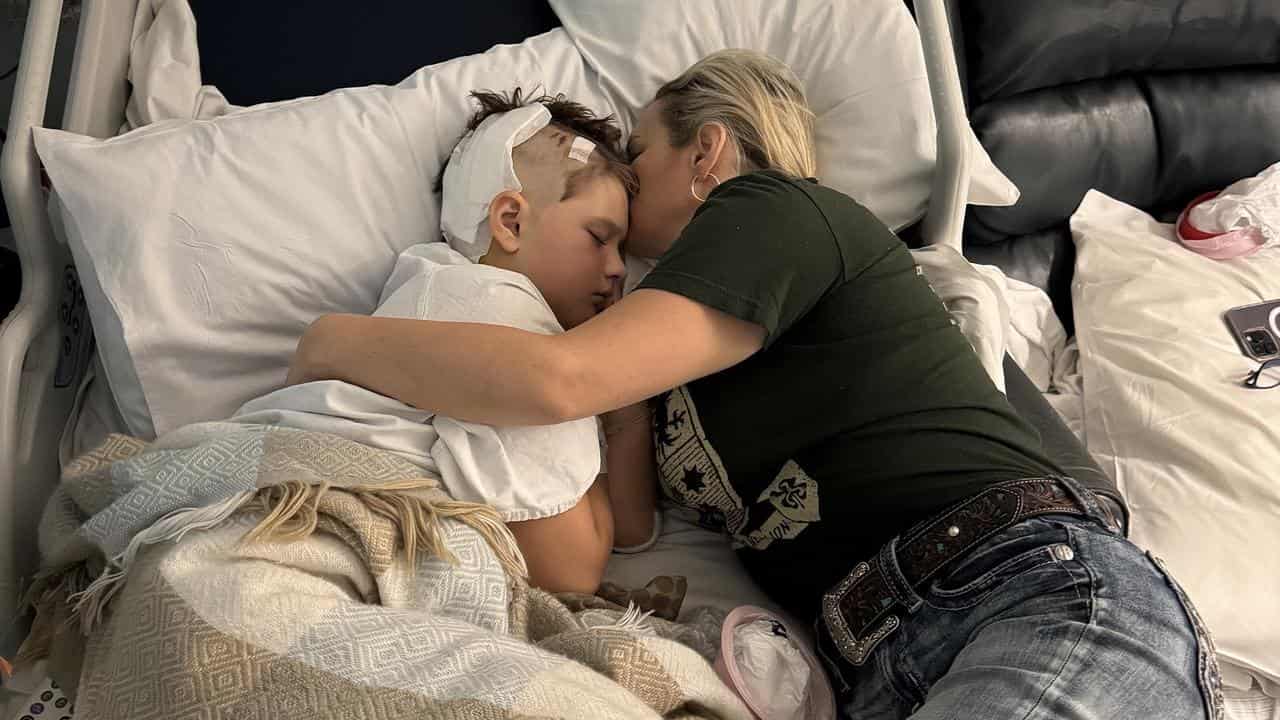 Gavin Boldt and mum Angela