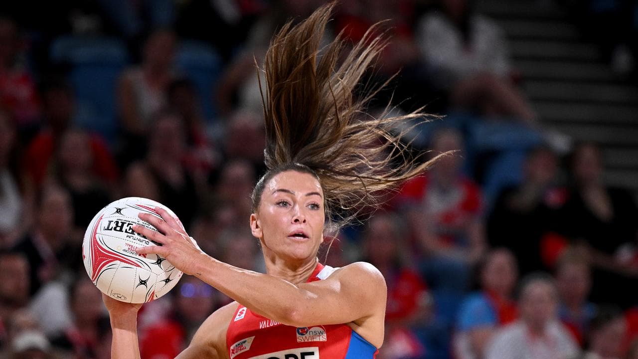 Verity Simmons of the Swifts