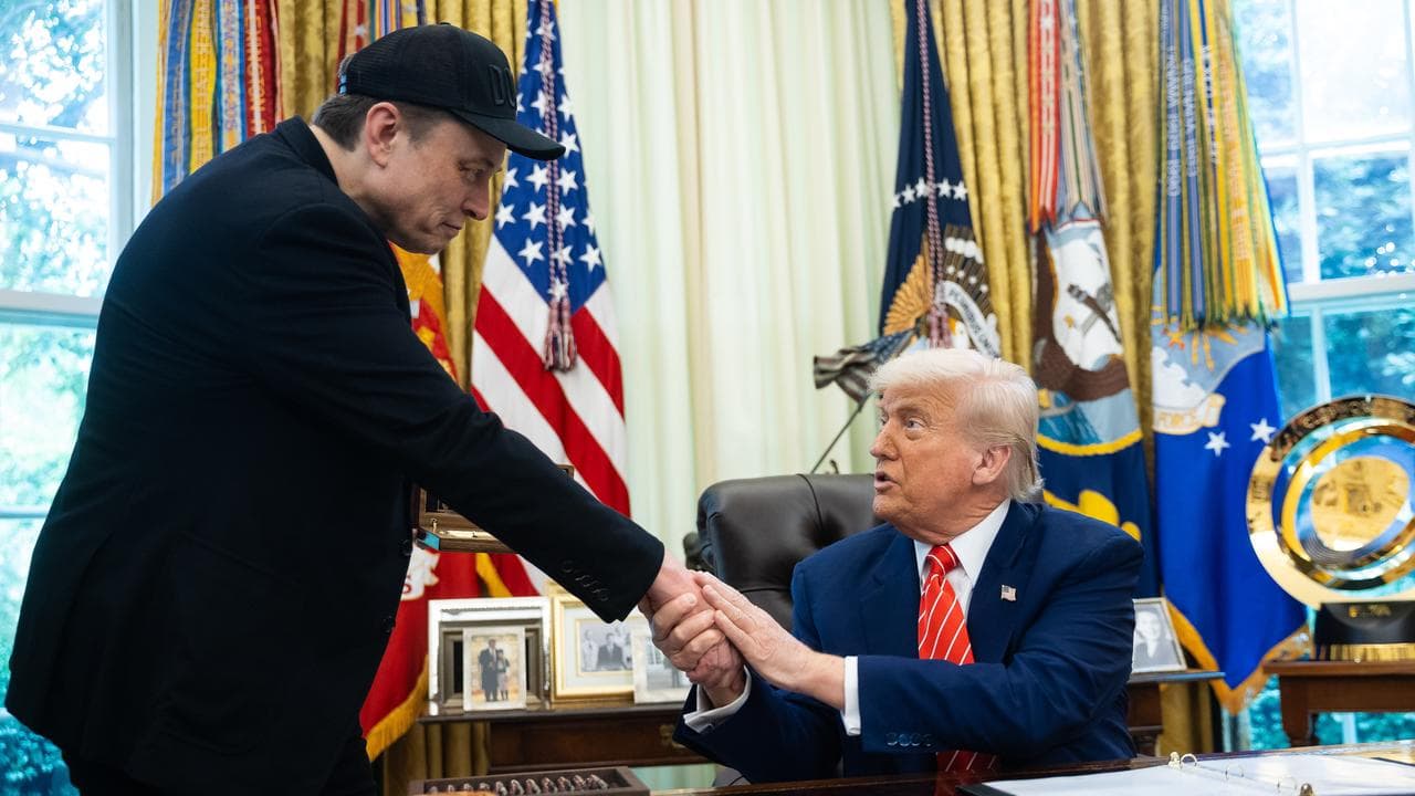 US President Donald Trump, Elon Musk