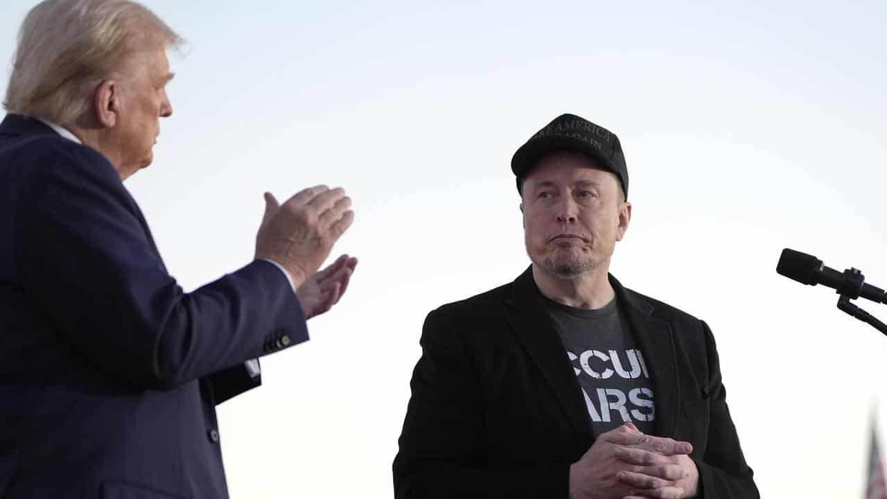 Donald Trump and Elon Musk