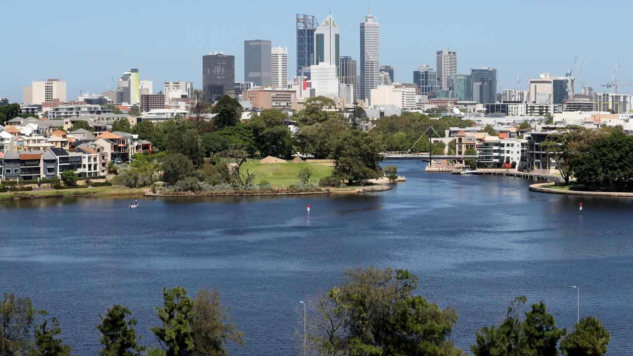 A general view of the Swan River and the City of Perth (file image)