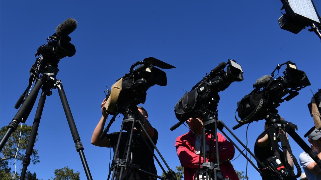 TV cameras stock