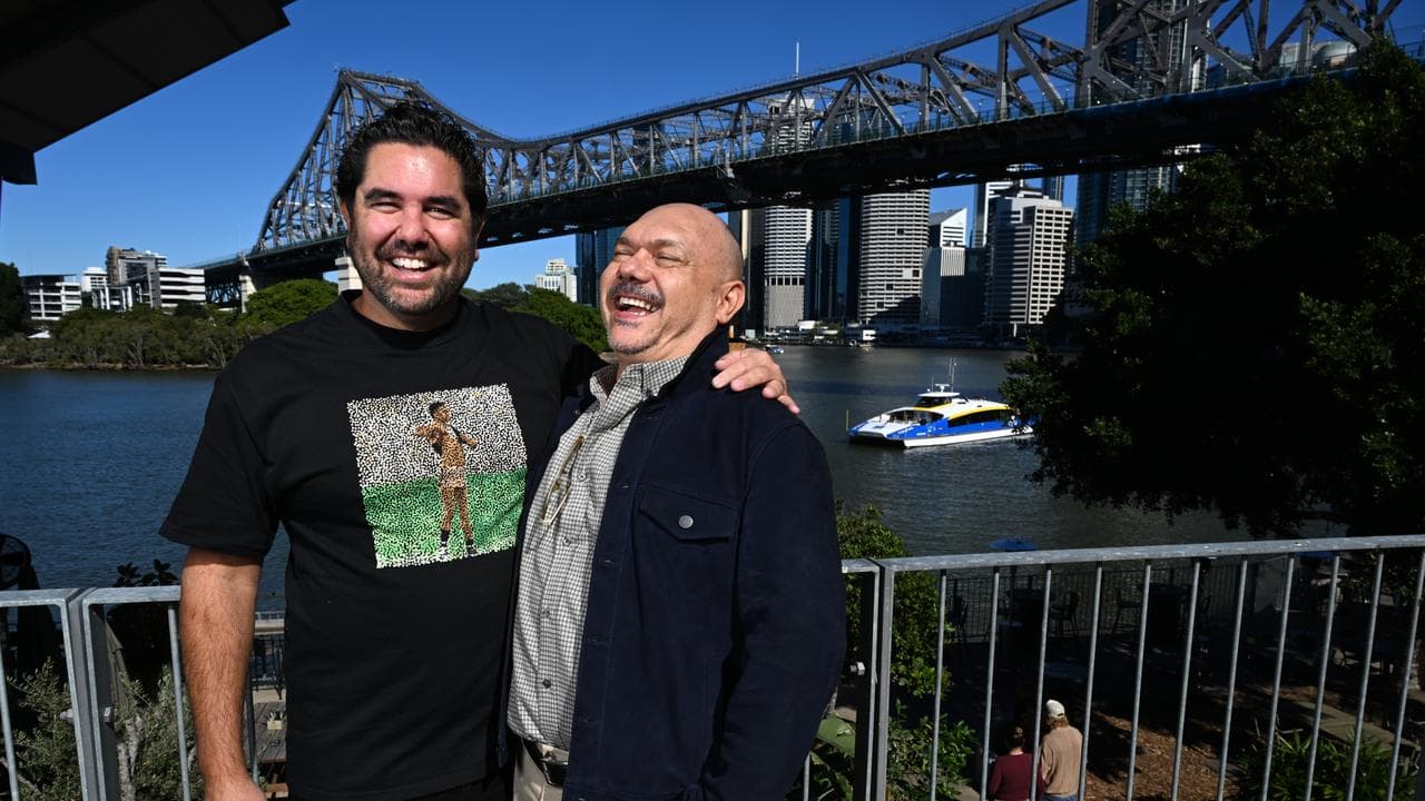 Jacob Nash (left) and director Stephen Page