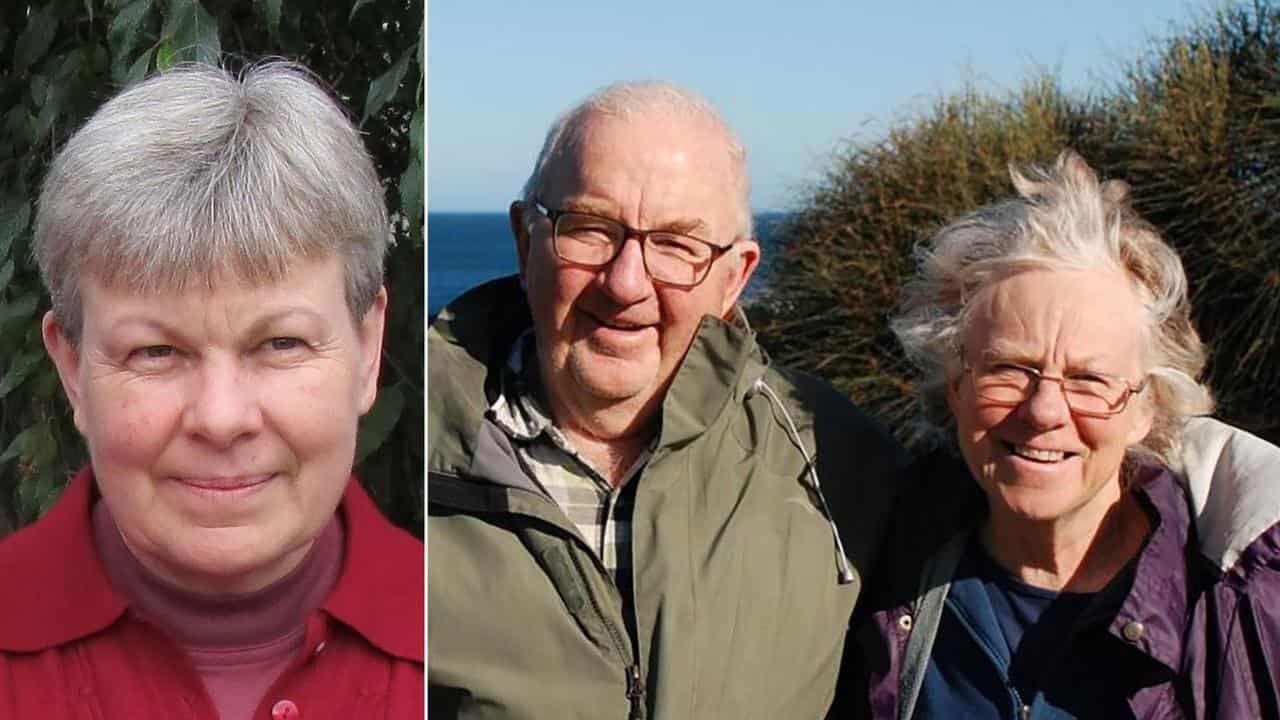 Heather Wilkinson, and Don and Gail Patterson (file)