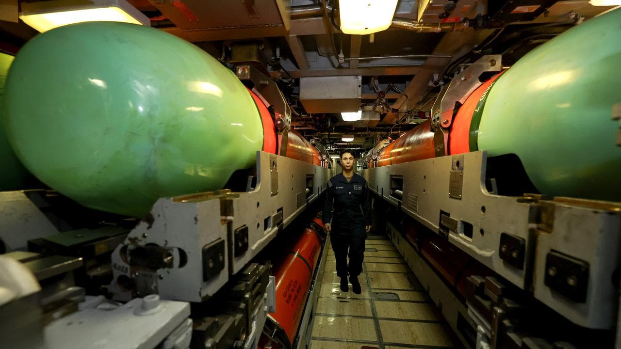 A US submarine