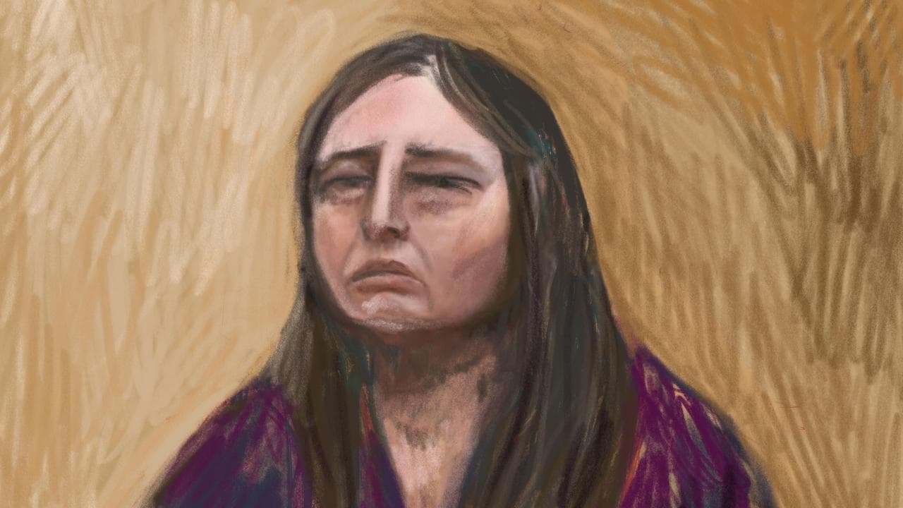 Court sketch of Erin Patterson (file)