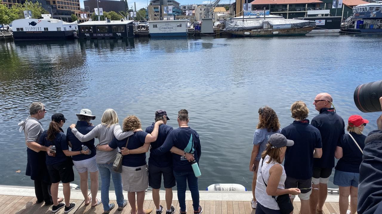 People gather at Constitution Docker