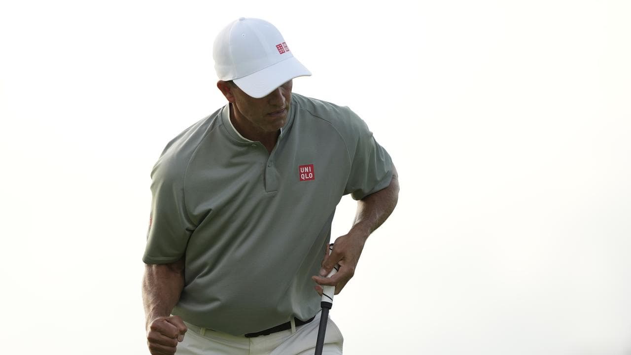 Adam Scott charging at US Open