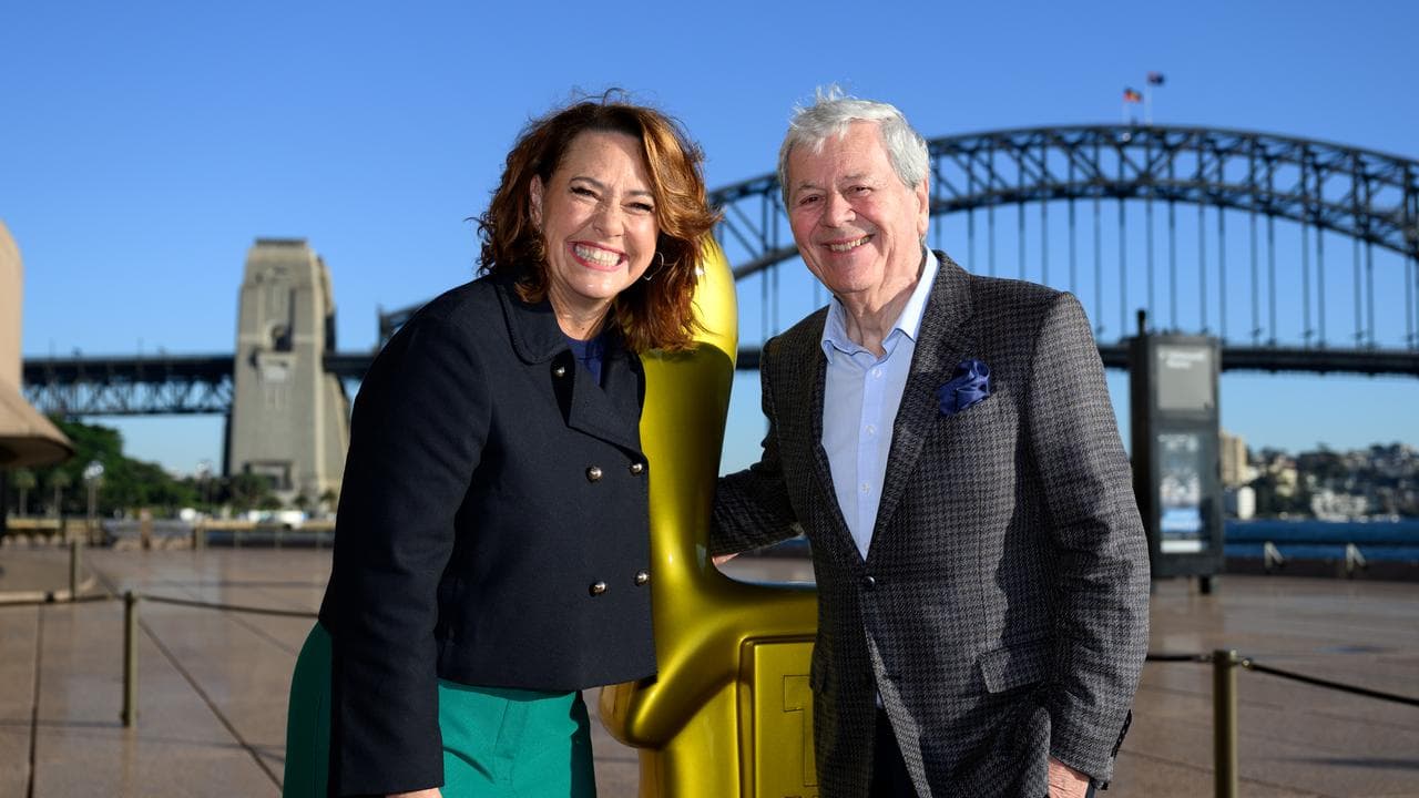 Lisa Millar and Ray Martin