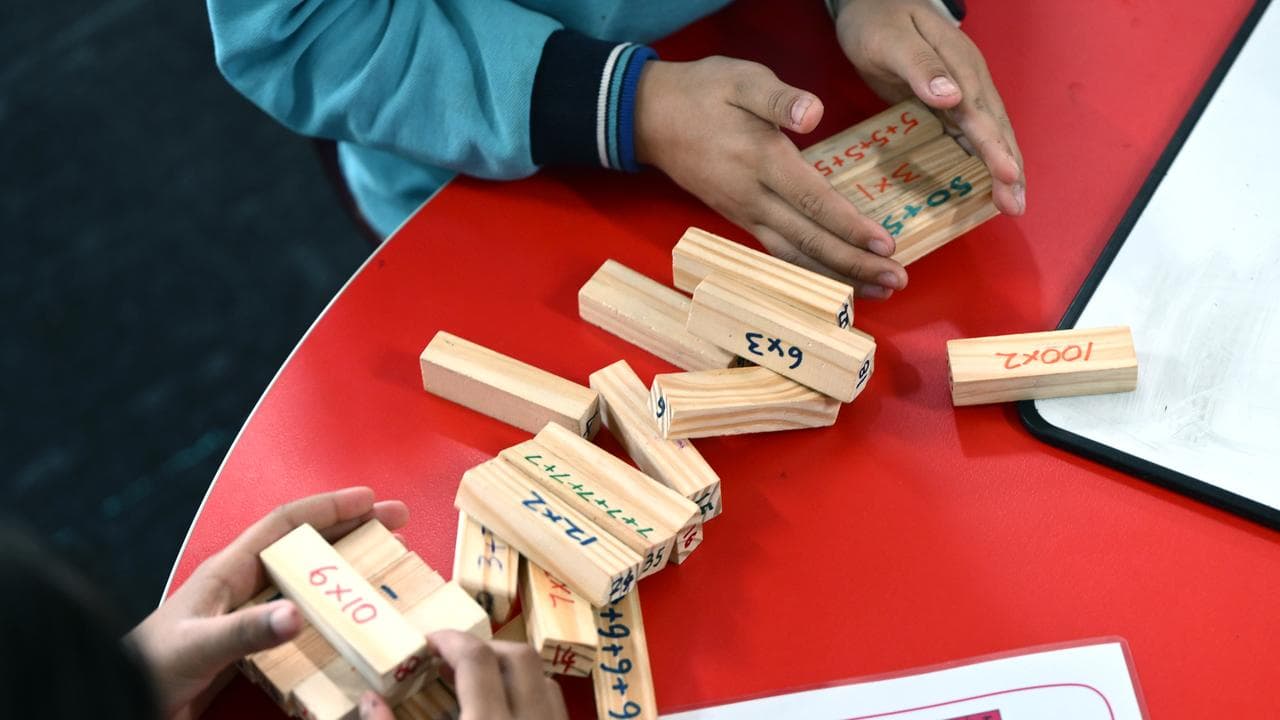 Students at school