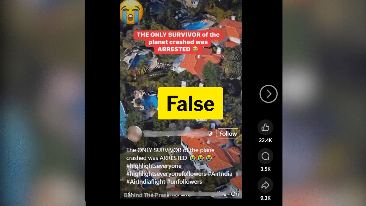 Screenshot of a Facebook post