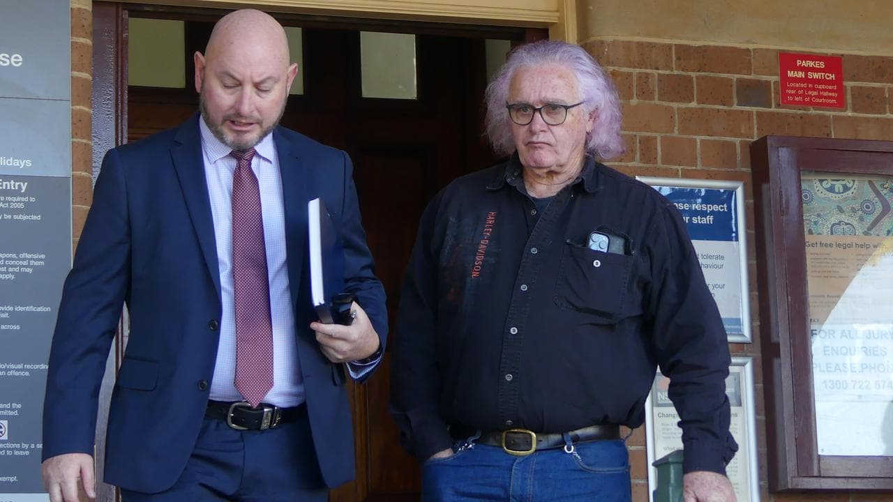 Molly Ticehurst's father Tony Ticehurst (right)