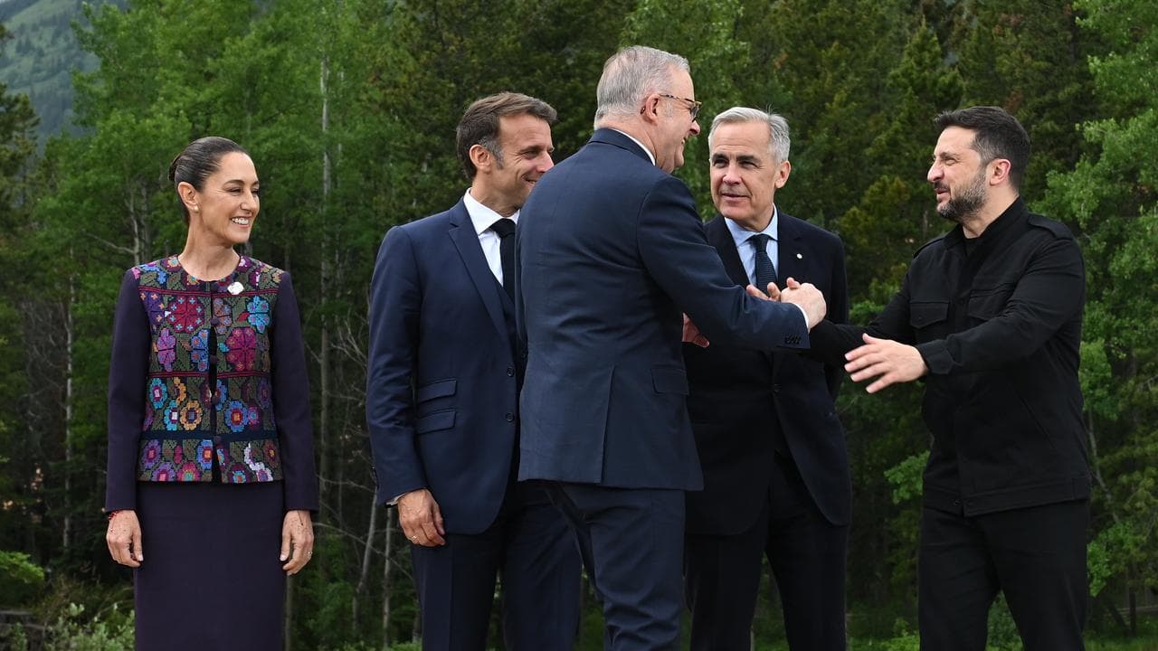 Anthony Albanese at the G7 (file image)