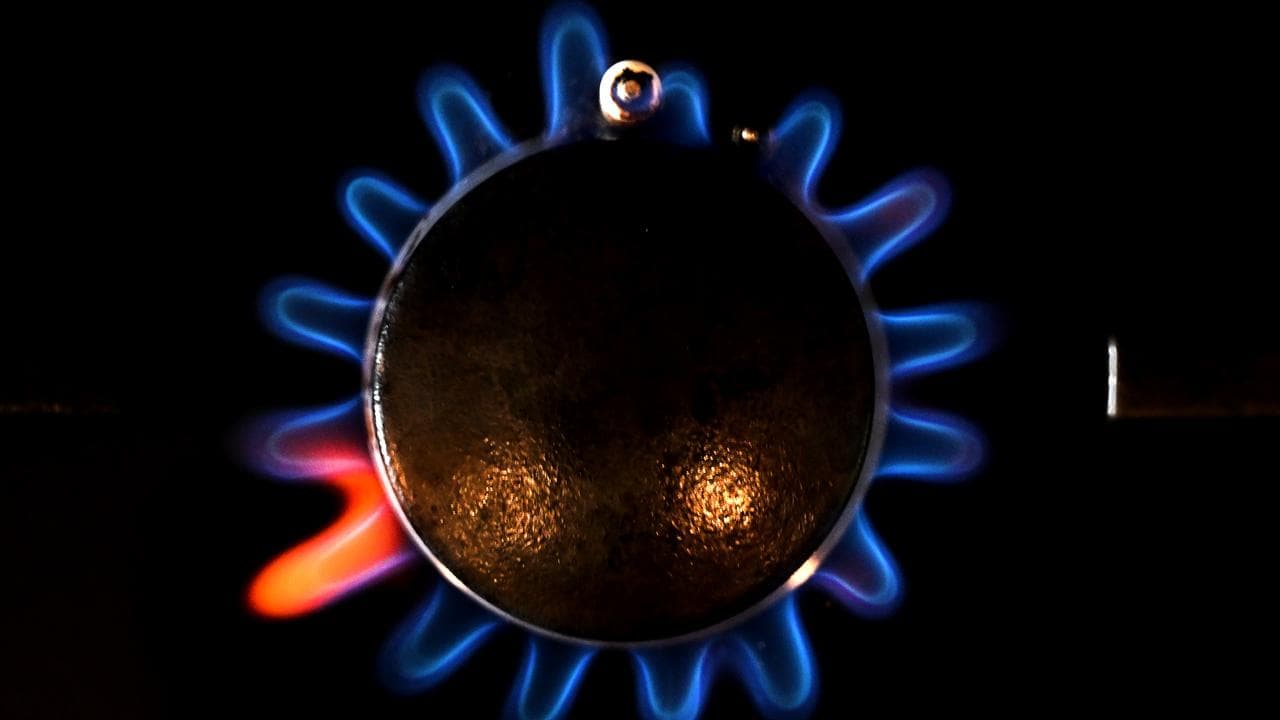 a gas burner