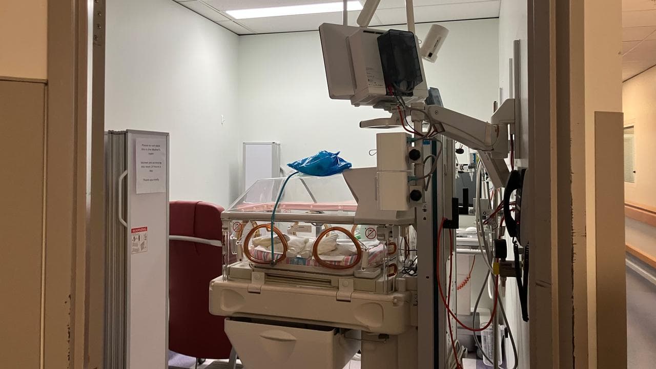 A cramped intensive care unit for babies at Westmead Hospital