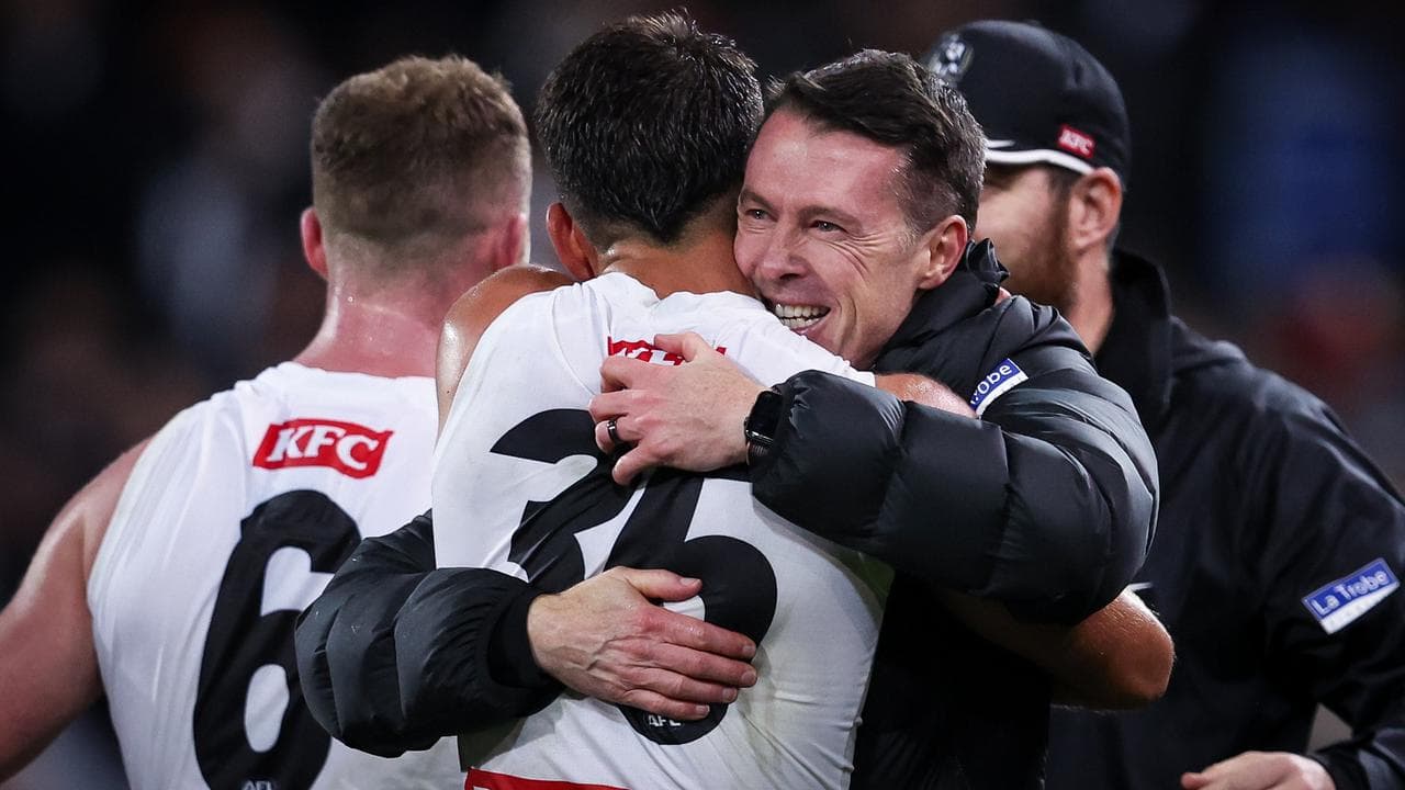 Craig McRae, Magpies senior coach with Nick