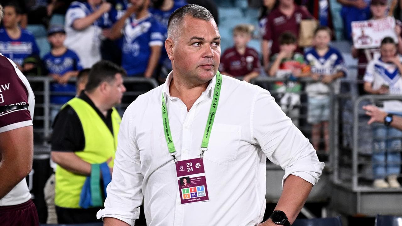 Sea Eagles coach Anthony Seibold