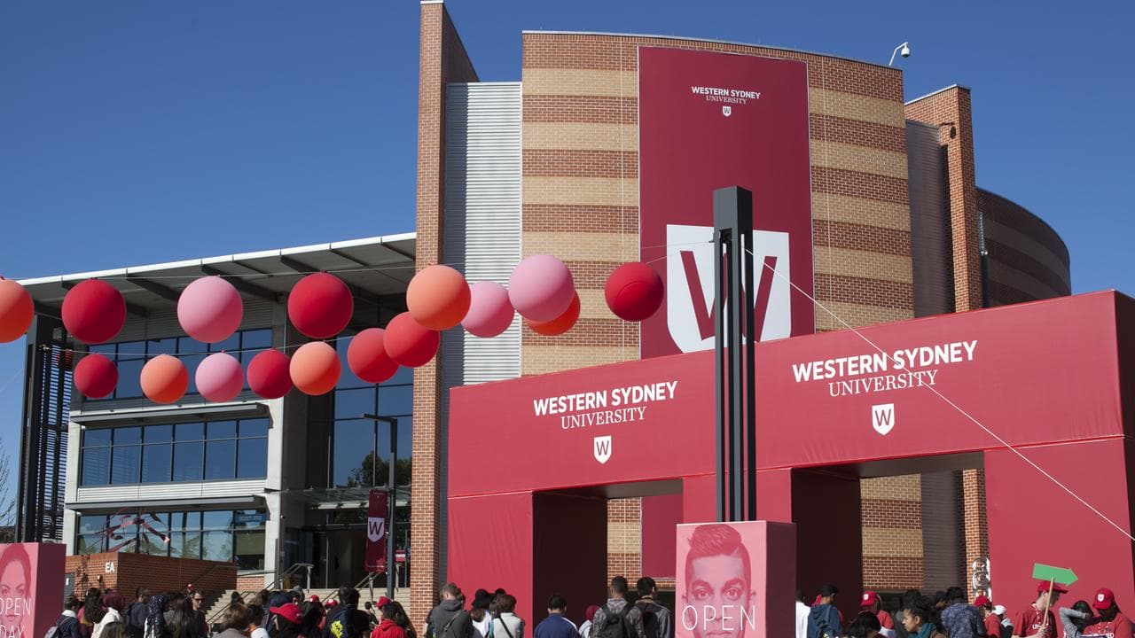 The UWS Parramatta campus (file image)