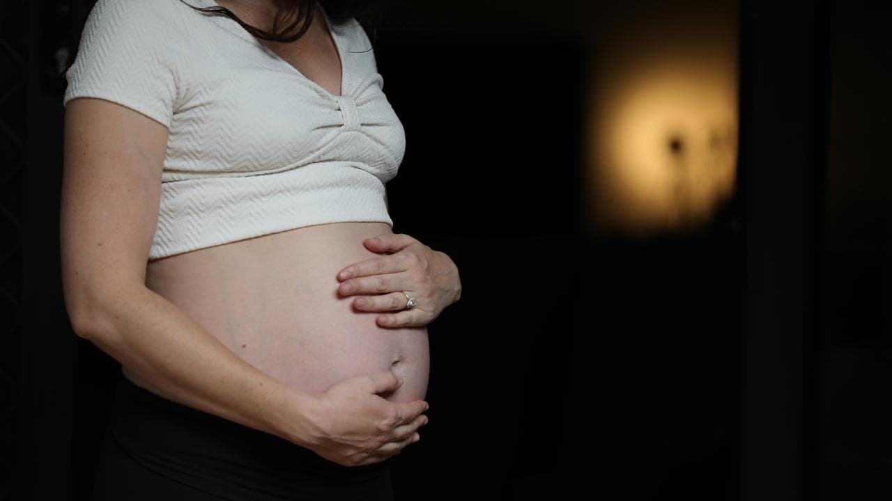 A pregnant woman (file image)