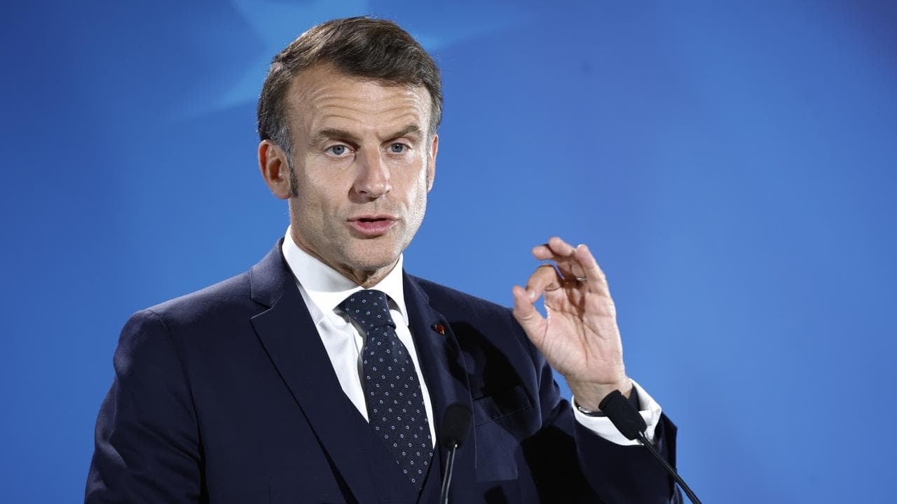 French President Emmanuel Macron