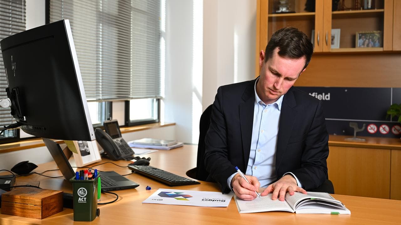 ACT Treasurer Chris Steel (file)
