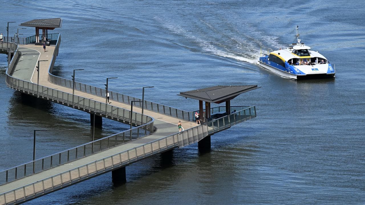 A Brisbane City Cat ferry