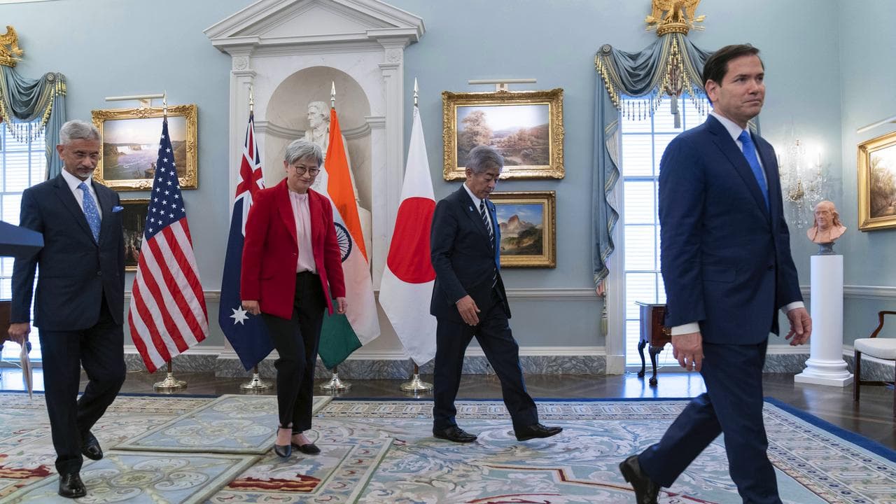 Secretary of State Marco Rubio and Quad ministers