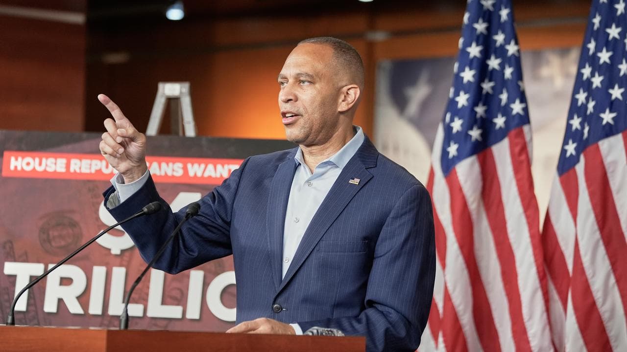 Democrat House Leader Hakeem Jeffries
