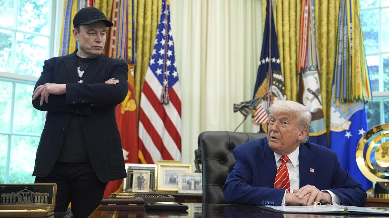 Elon Musk and Donald Trump