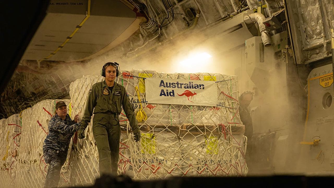 Australian disaster response teams provide foreign aid (file image)