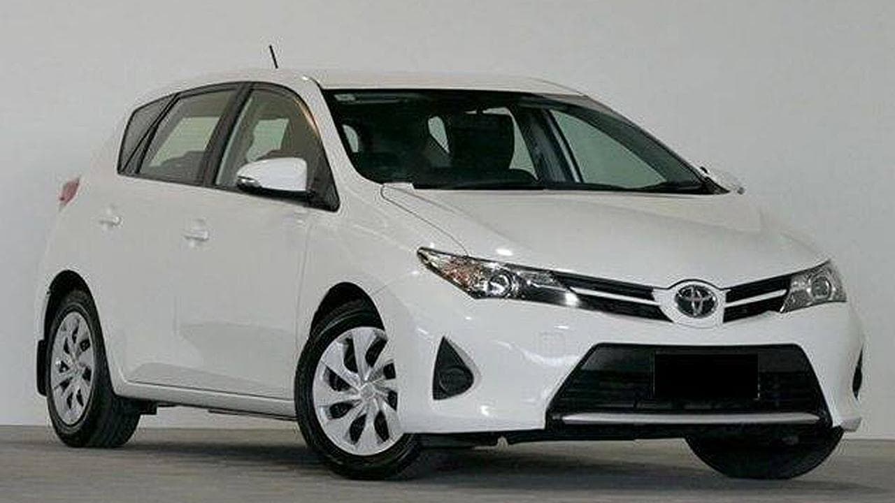 A Toyota Corolla