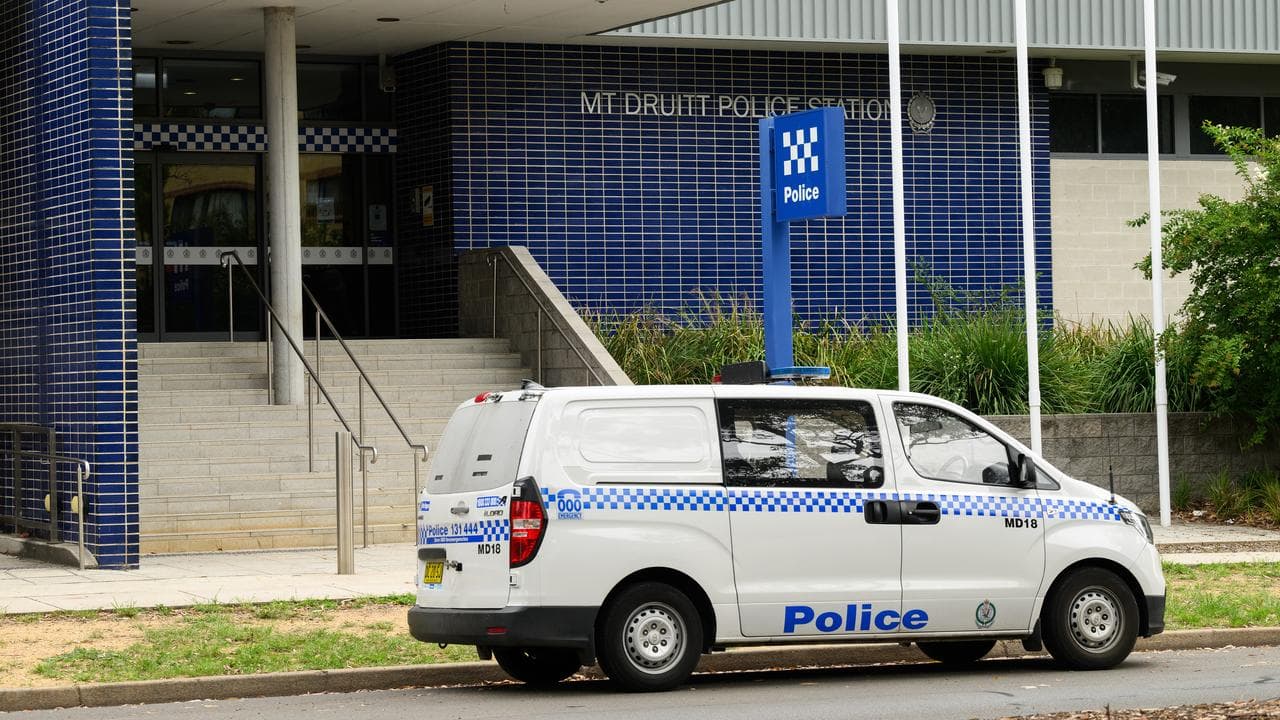 A general view of Mount Druitt Police Station