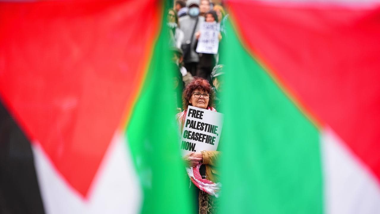 Free Palestine protest