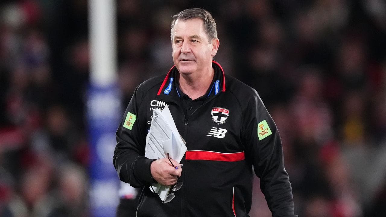 St Kilda coach Ross Lyon.