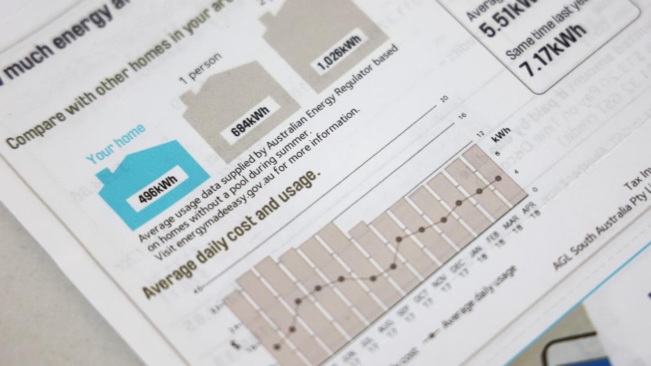 Residential power bill