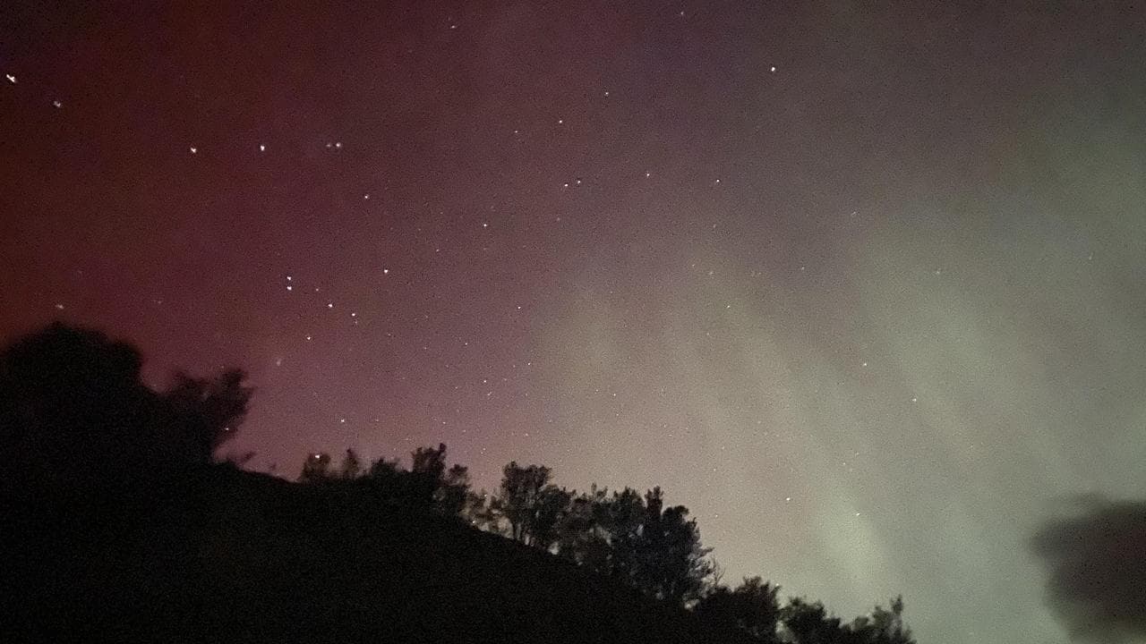 The night sky