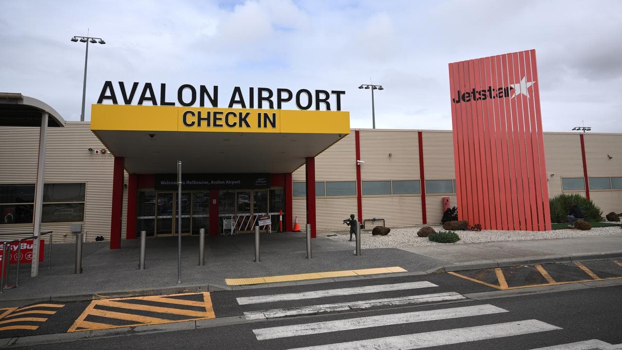 Signage at Avalon Airport