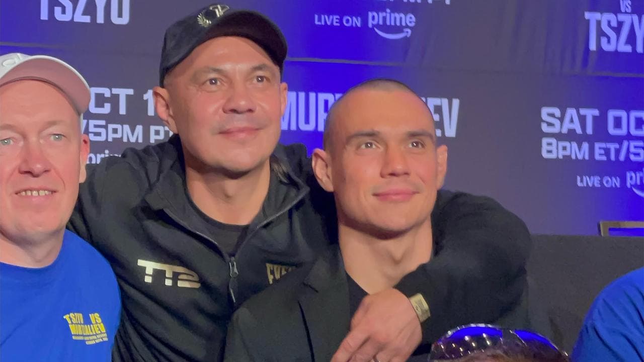 (L-R) Kostya and Tim Tszyu.