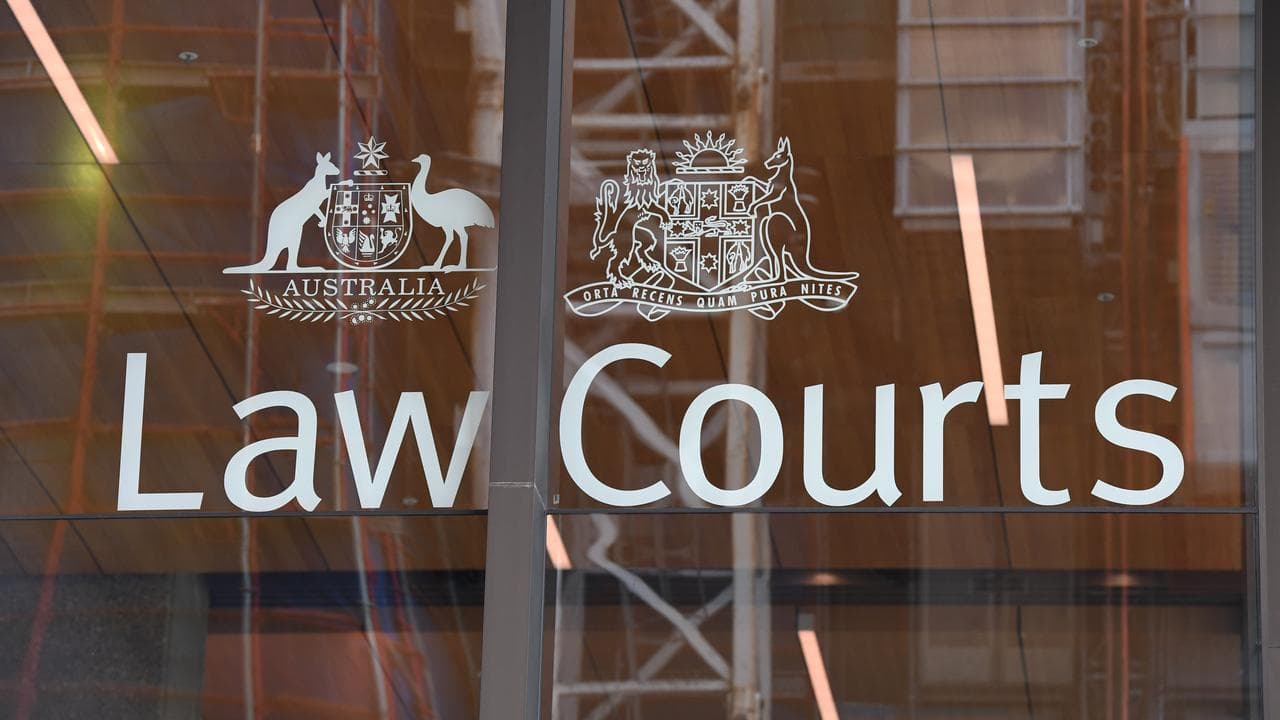 Court signage (file image)