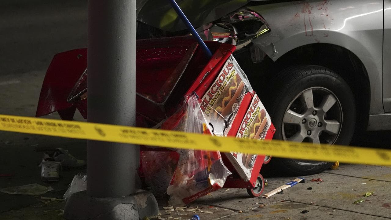 Crash scene