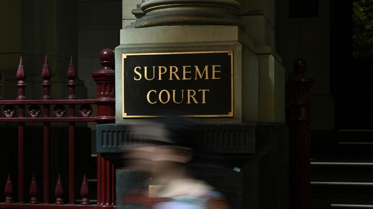 Court signage (file)