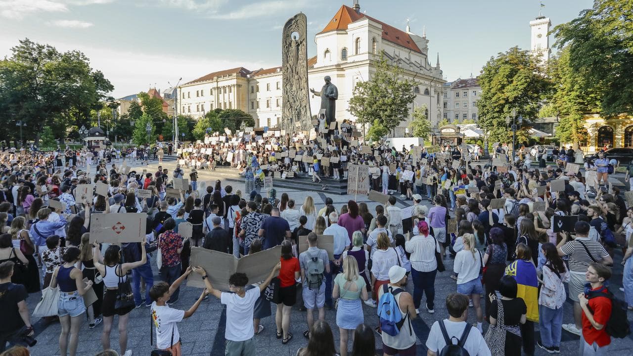 Protests against changes to Ukraine's anti-corruption agencies