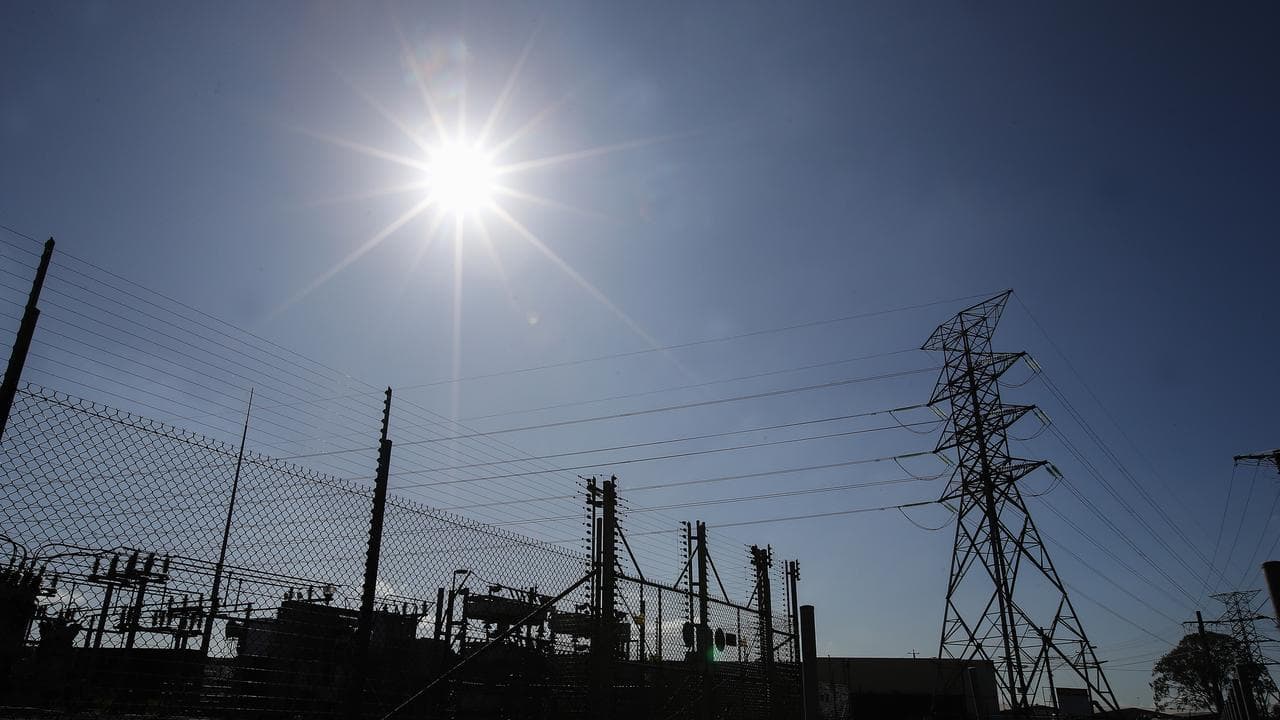 An electrical substation