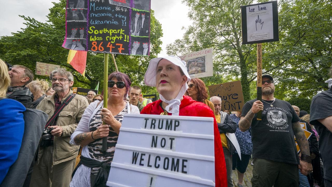 Scottish protesters