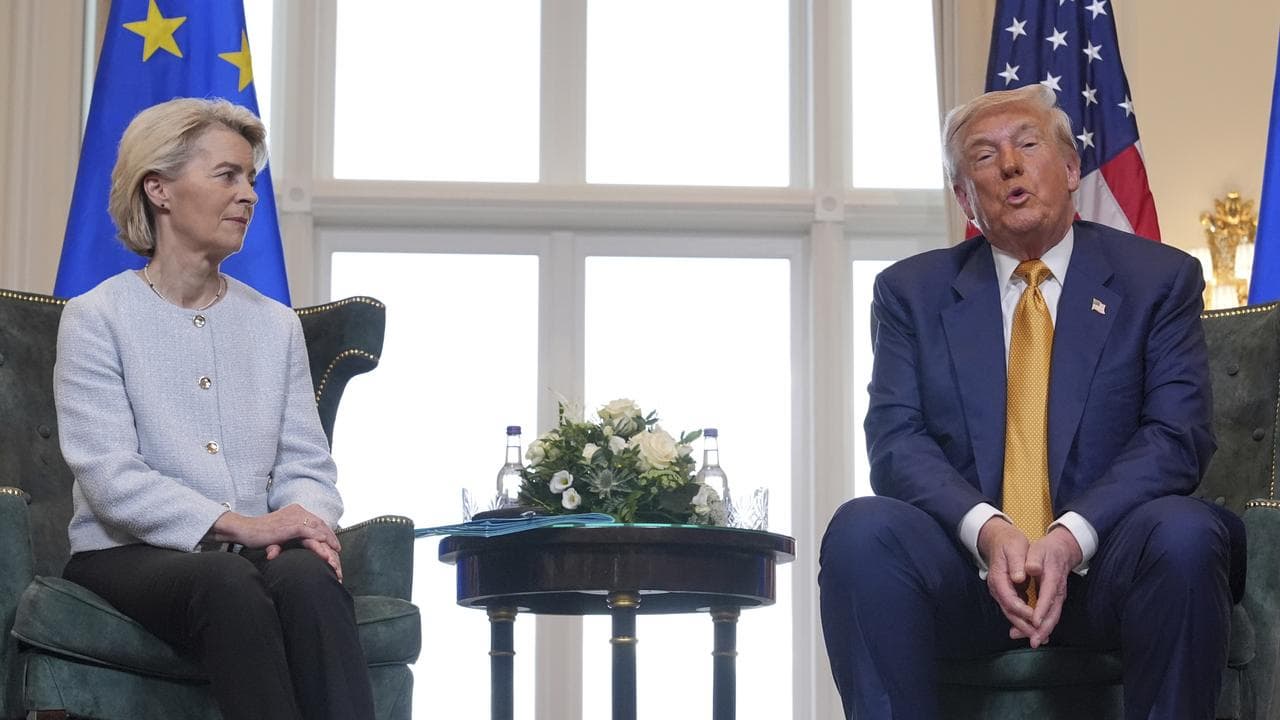 Donald Trump, Ursula von der Leyen