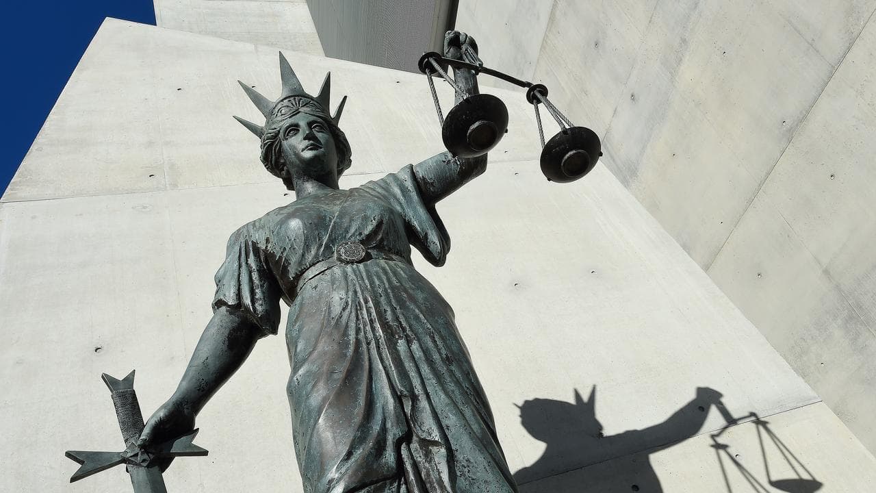 Justice statue