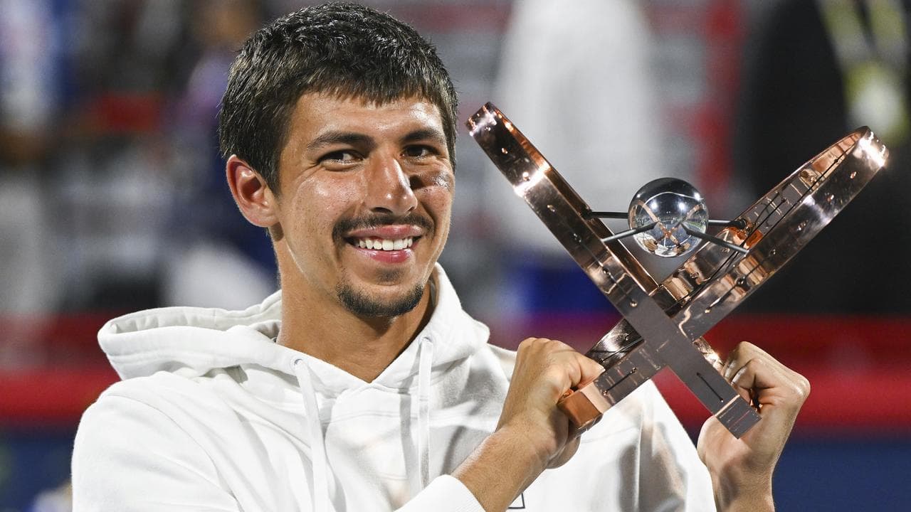 Australia's Alexei Popyrin.