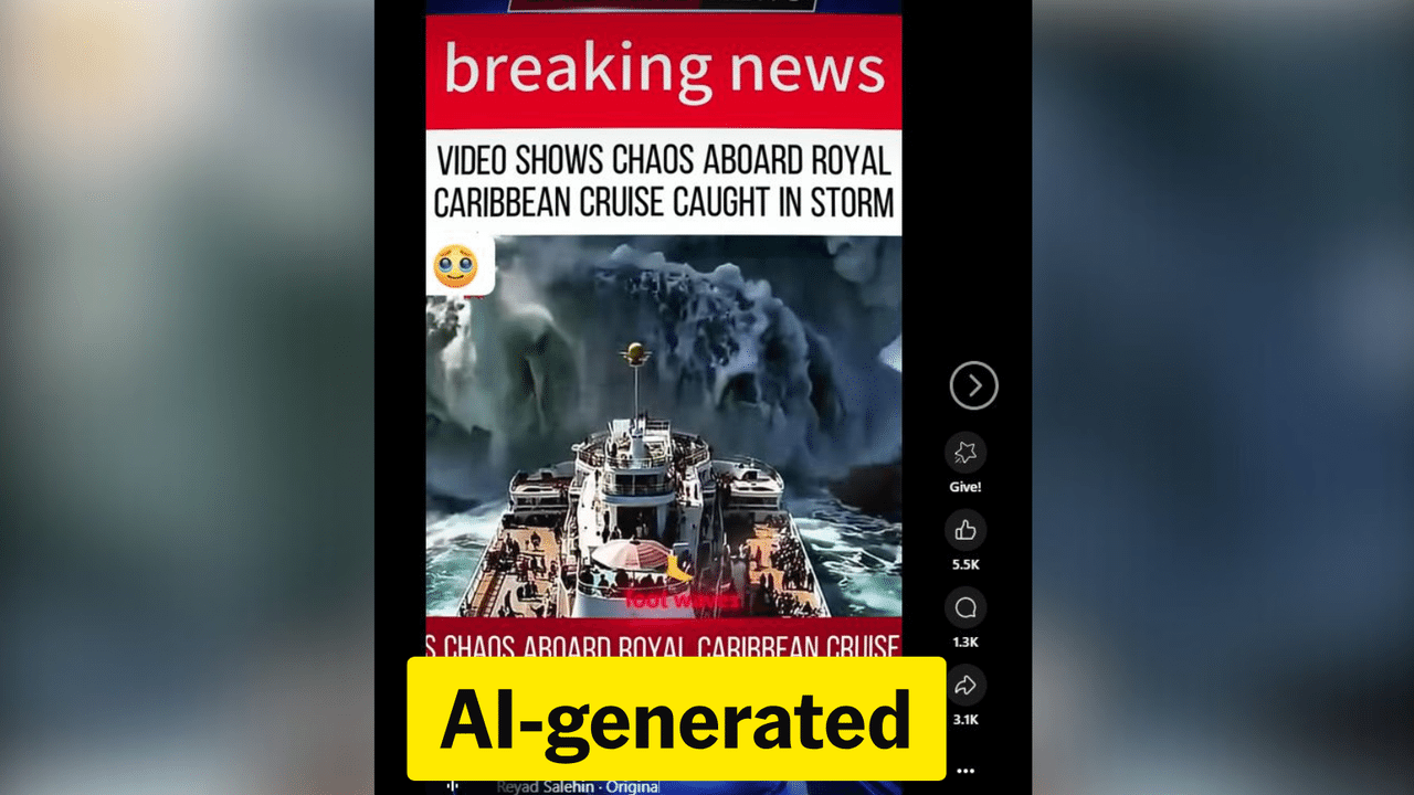 Screenshot of a Facebook post.